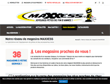 Tablet Screenshot of angouleme.maxxess.fr